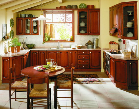 кухни из массива 05